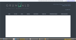 Desktop Screenshot of grunwalddental.com